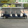 Personalize o carro de golfe elétrico da bateria do carro de golfe 48V do carrinho de golfe de 8 assentos com tampa de chuva